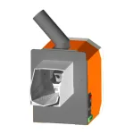 Axinar TSOVEA TS120 Analog Pellet Burner 120kW with Dual Automatic Cleaning & Auger