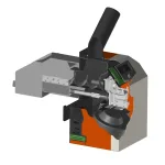 Axinar APOPLIM AP20 Analog Pellet Burner 20kW with Automatic Cleaning & Auger