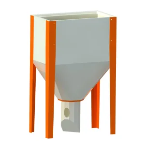 Axinar Abar Pellet Storage Tank 310lt with Conical Shape & Rotating Feed Lid