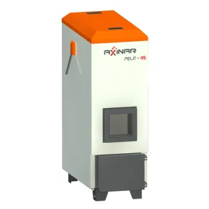 Axinar PELIT PL20 – 20kW Pellet Boiler with Multi-Pass Flue System