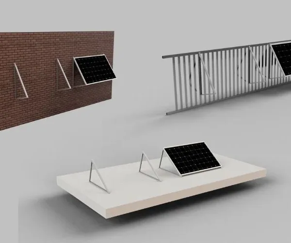 Axinar Multi-Mount — Wall / Rail PV Mount
