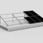 Terrasol 2V — Double-Post Ground Mount PV System