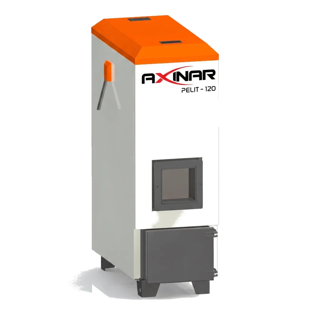 Axinar PELIT PL120 – Λέβητας Pellet 120 kW με Πολλαπλές Διαδρομές Καυσαερίων