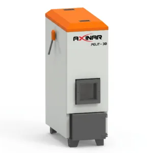Axinar PELIT PL30 – 30kW Pellet Boiler with Multi-Pass Flue System