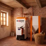 Axinar PelletWork PW75 – Ολοκληρωμένο Σύστημα Θέρμανσης Pellet 75kW