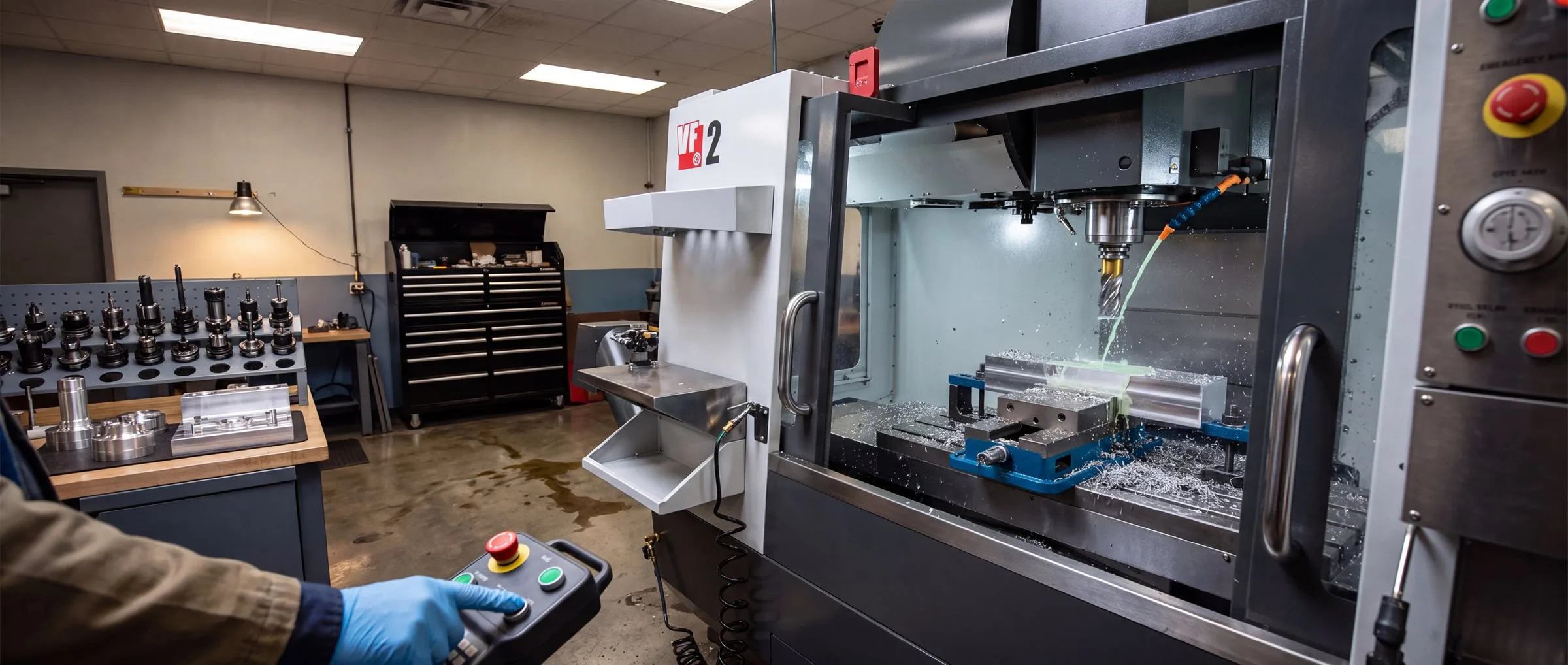 CNC φρεζάρισμα μετάλλων με Haas VF-2, Axinar A.E. Θεσσαλονίκη
